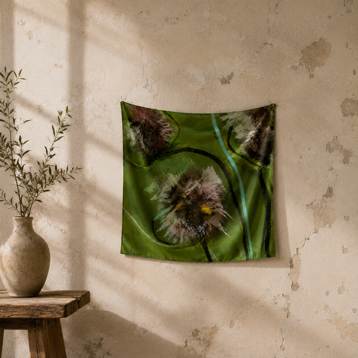 Pré-commande de foulard "botanical energies" - jaillissement 02-01 — photo 3