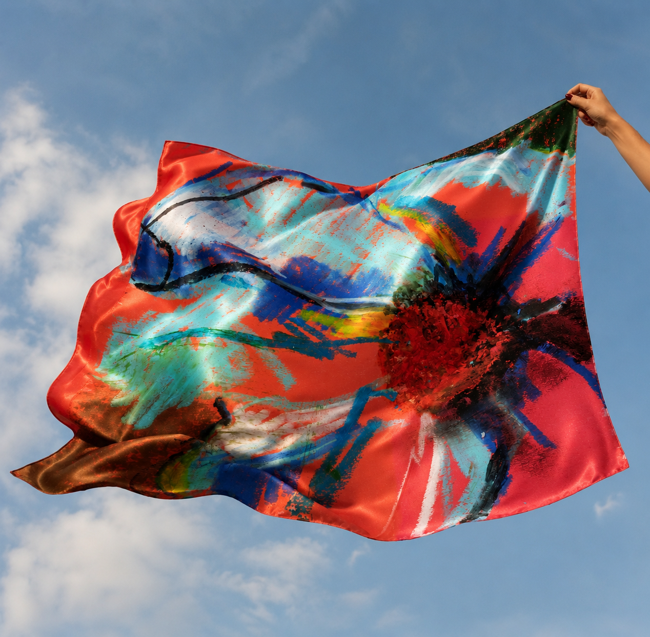 Pré-commande de foulard "botanical energies" - expansion 03-01 — photo 3