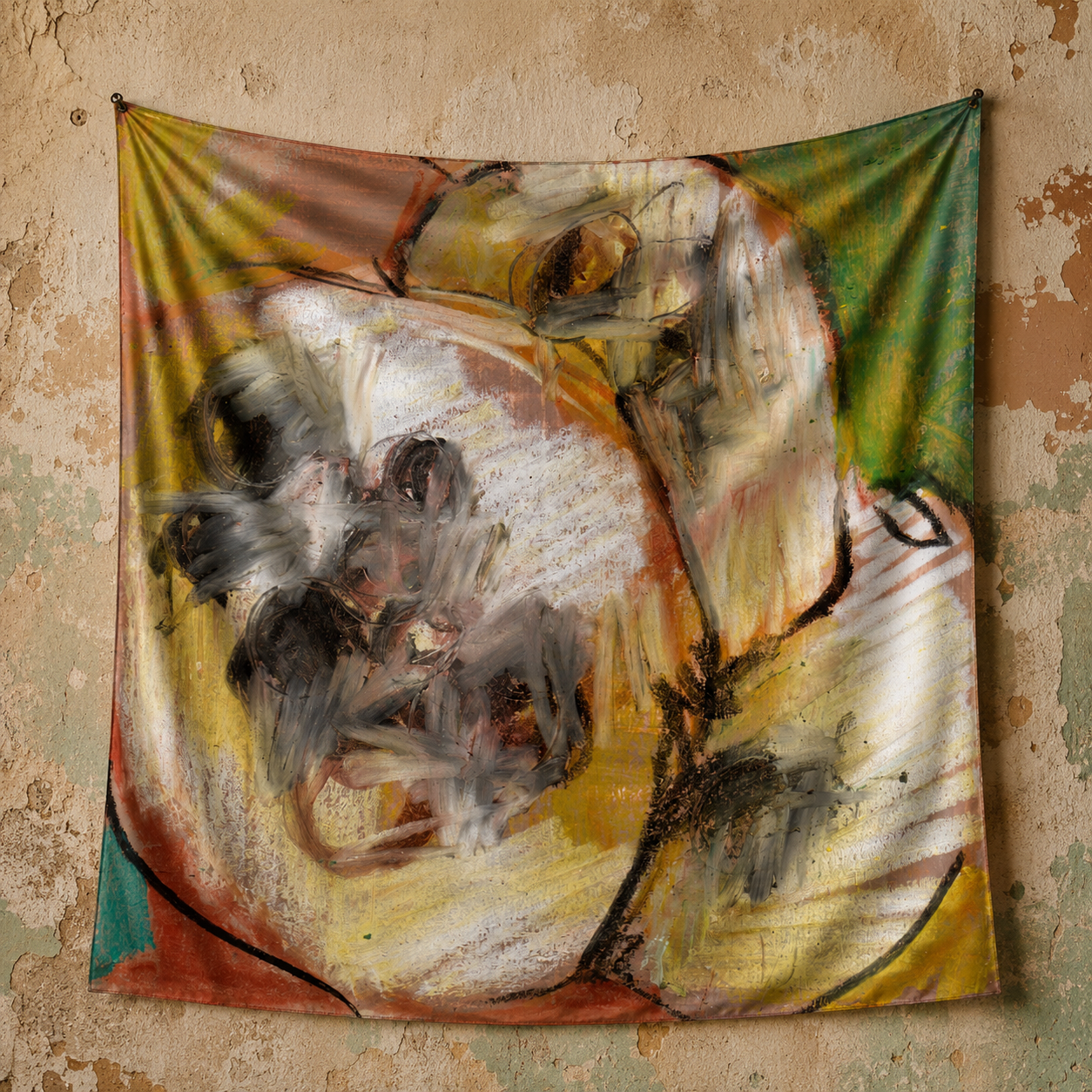 Pré-commande de foulard "botanical energies" - germination 01-01 — photo 2