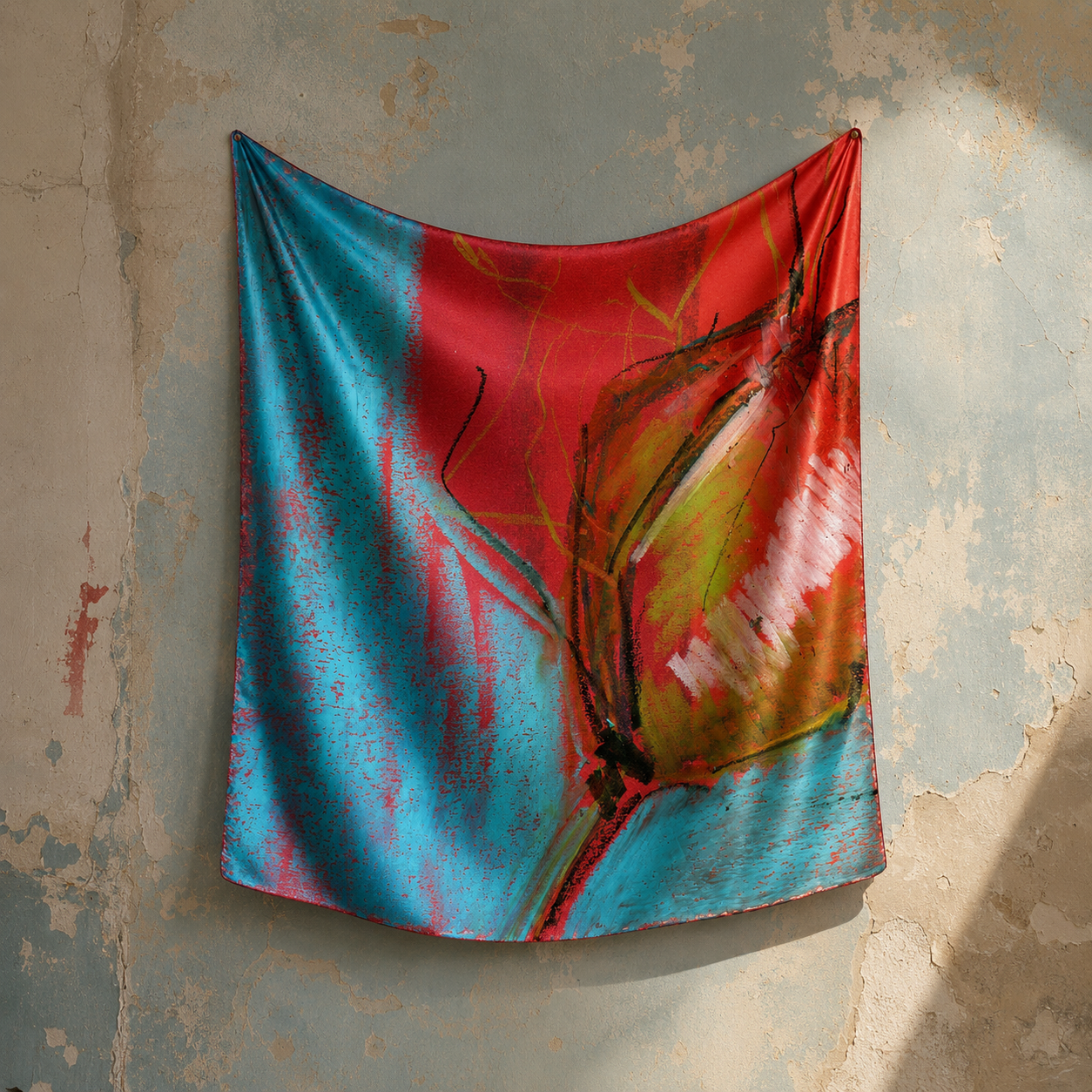 Pré-commande de foulard "botanical energies" - germination 01-02  — photo 3