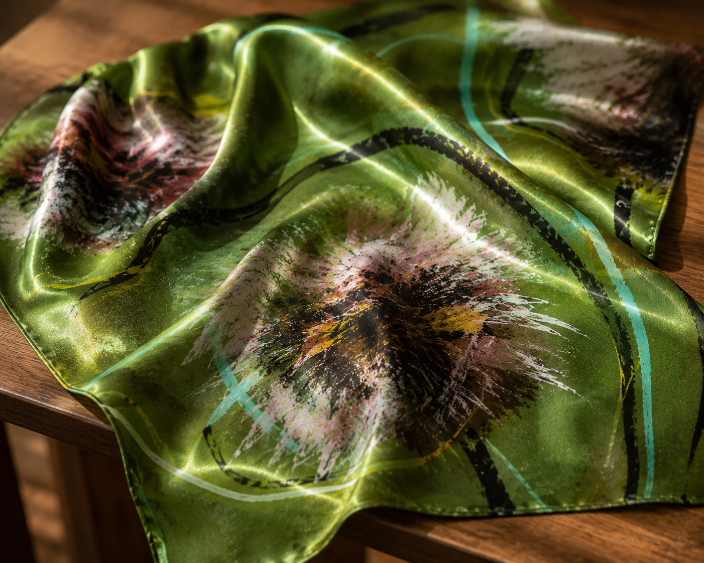 Pré-commande de foulard "botanical energies" - jaillissement 02-01 — photo 2